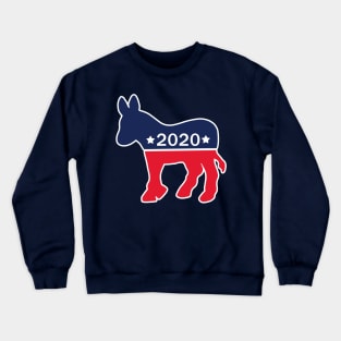 Democratic Donkey Crewneck Sweatshirt